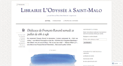 Desktop Screenshot of librairie-odyssee.com