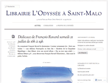 Tablet Screenshot of librairie-odyssee.com